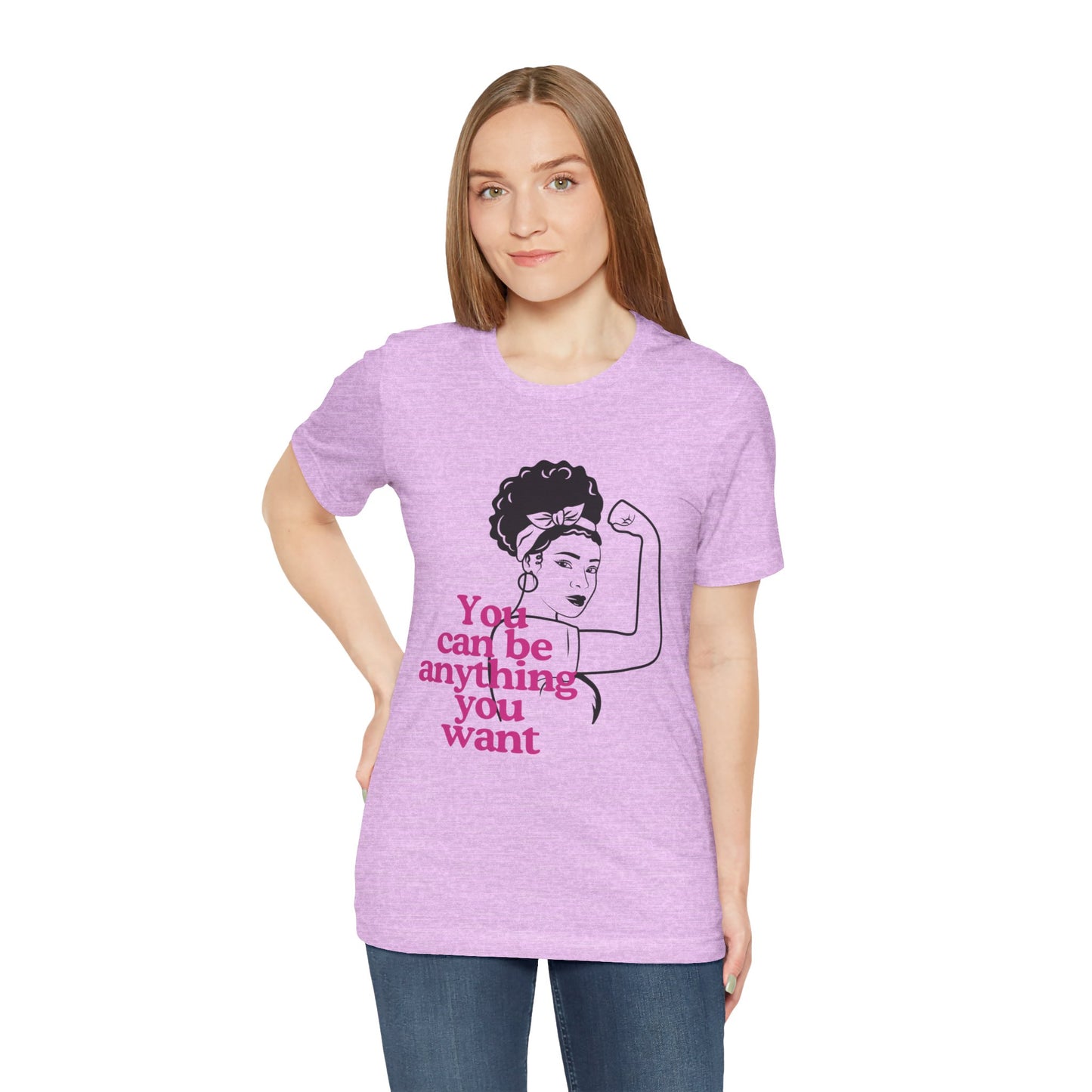 Empowering Unisex Tee, Motivational T-Shirt, Feminism Shirt, Inspirational Gift, Everyday Wear, Gift for Her