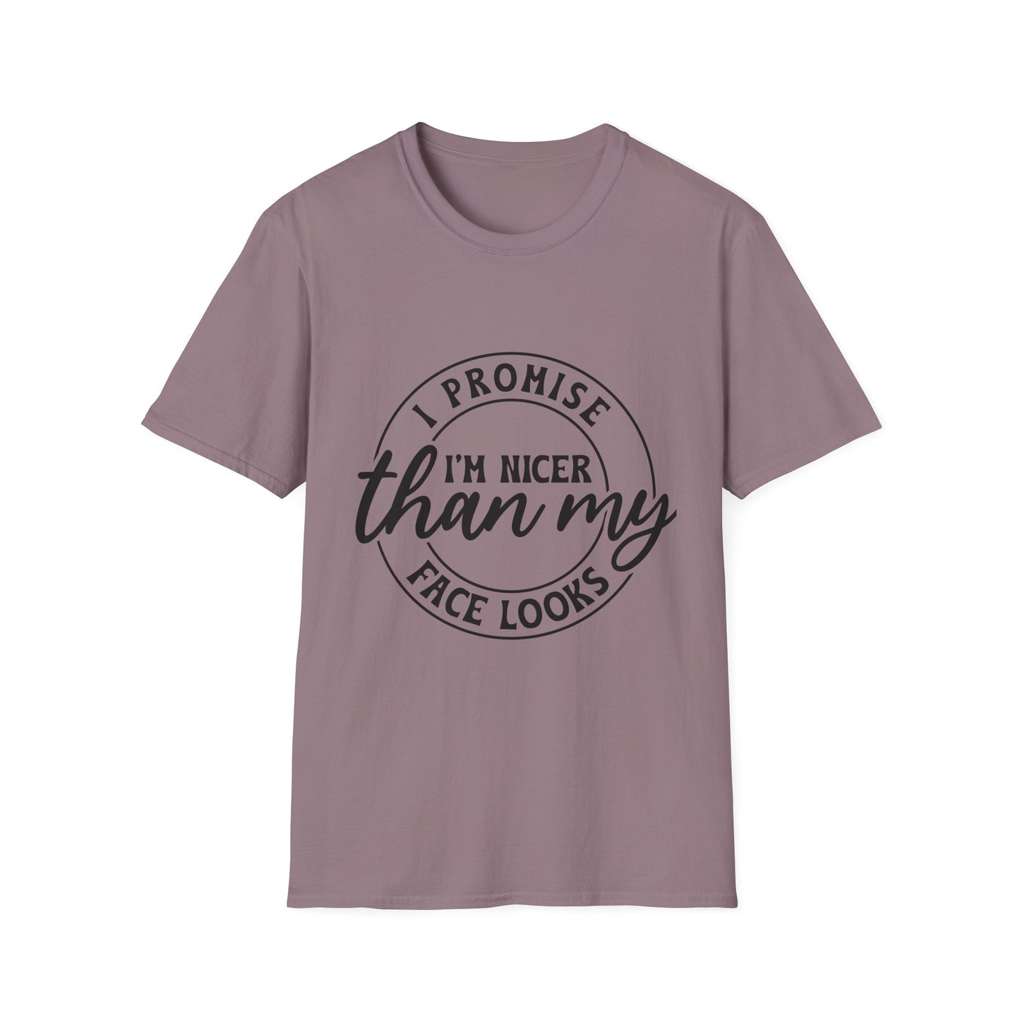 Funny Unisex Softstyle T-Shirt, Casual Tee, Gift for Friends, Humor Shirt, Quirky Fashion, Everyday Wear