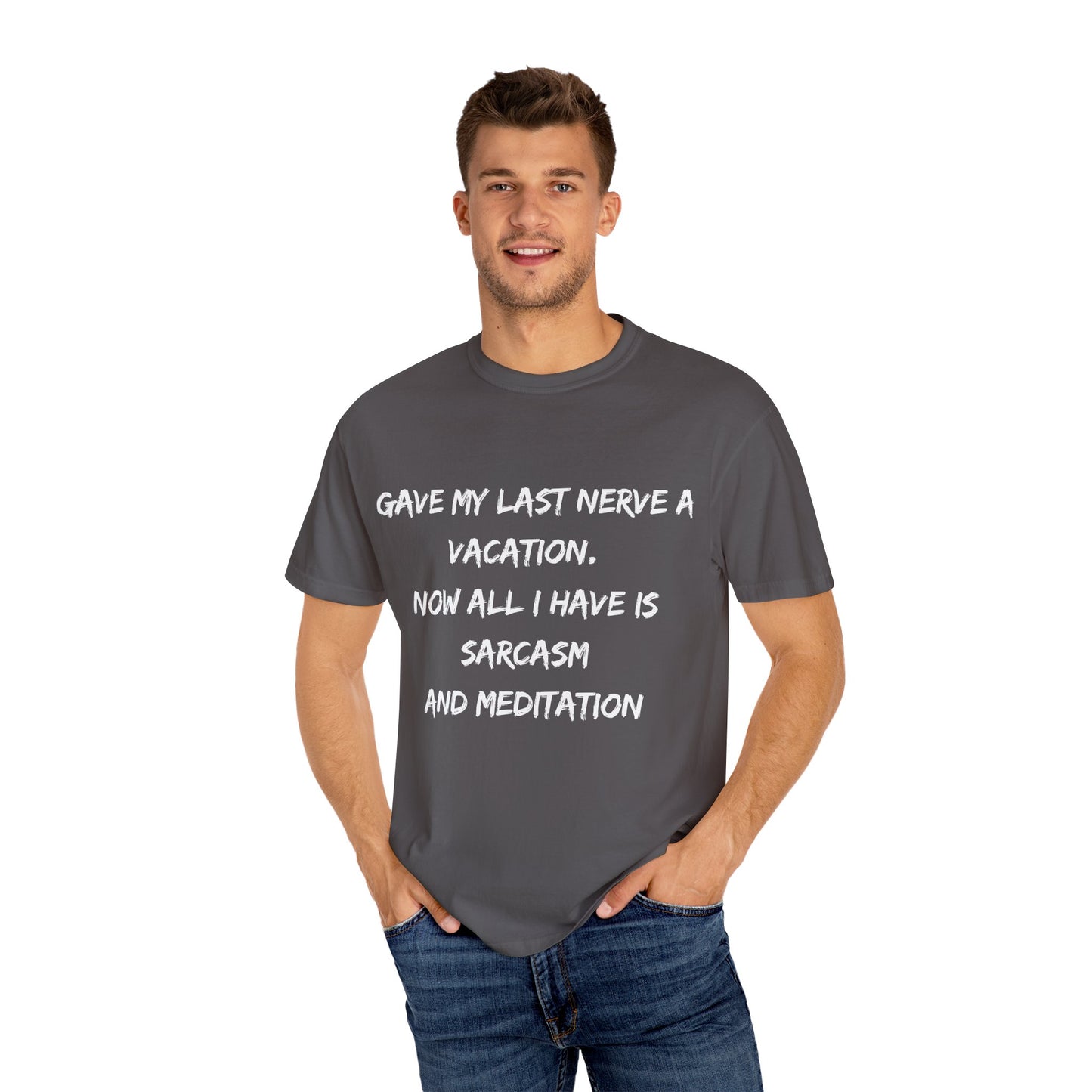 Sarcastic Unisex Tee, Humorous Graphic T-Shirt, Gift for Friends, Casual Wear, Relaxation Shirt, December Birthday Gift