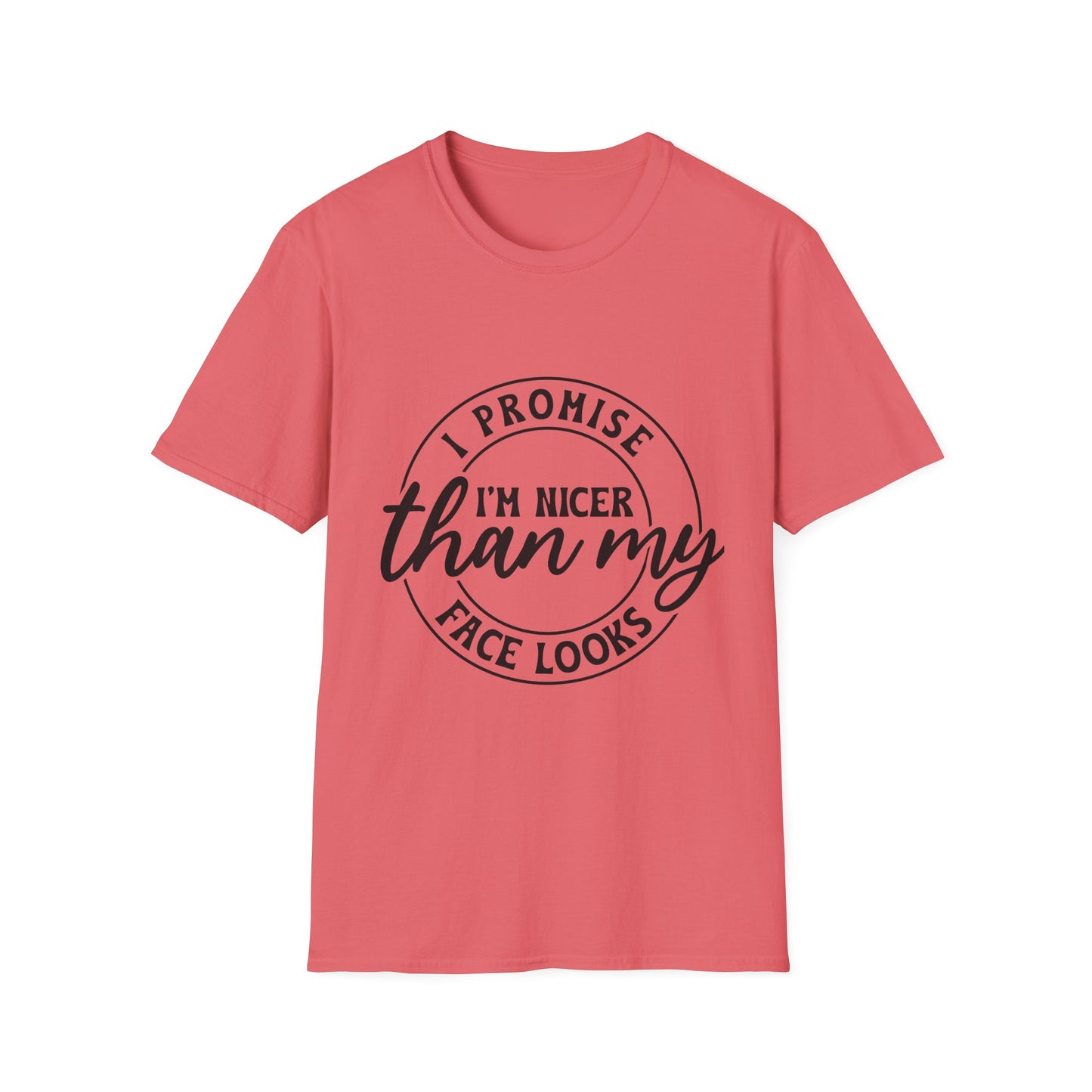Funny Unisex Softstyle T-Shirt, Casual Tee, Gift for Friends, Humor Shirt, Quirky Fashion, Everyday Wear