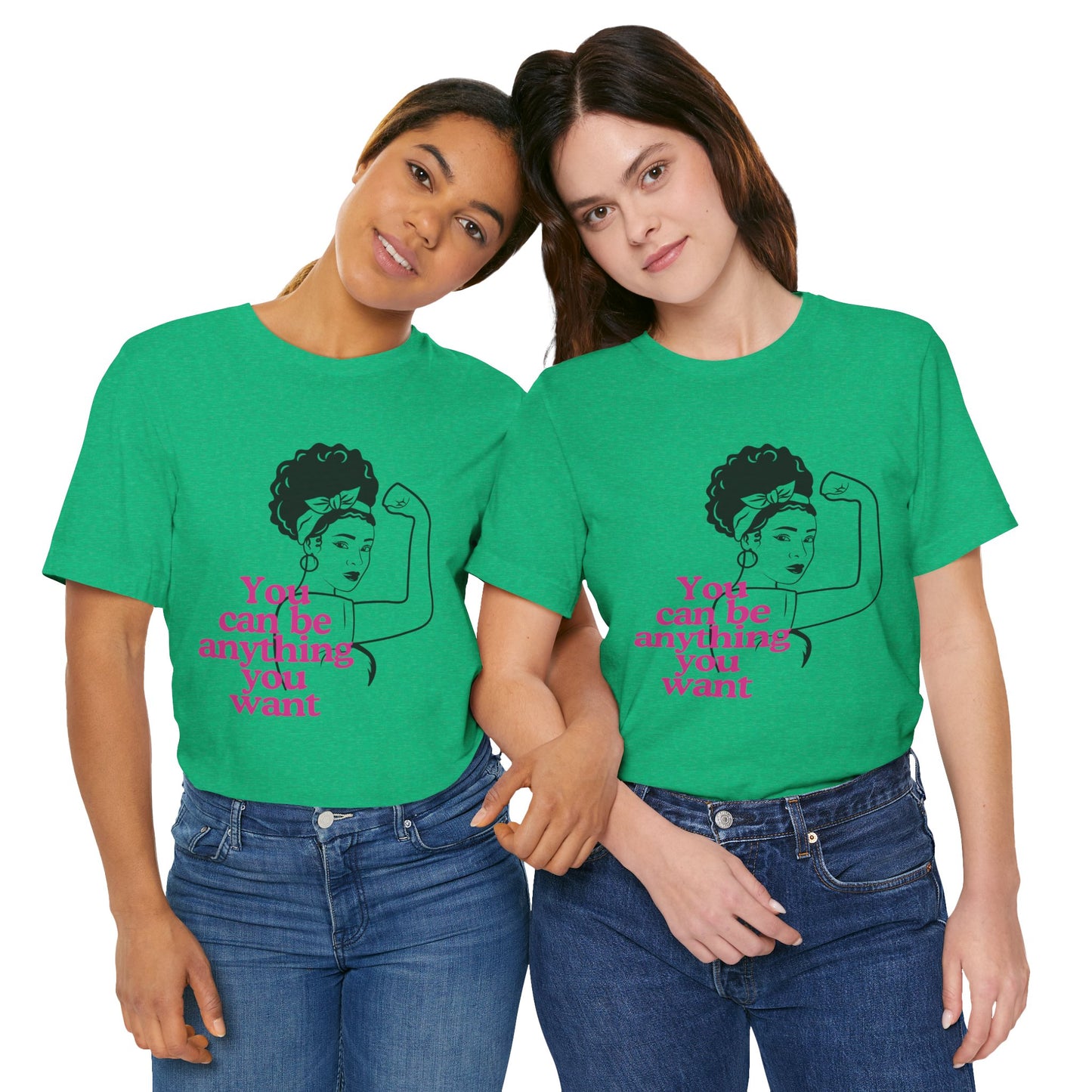 Empowering Unisex Tee, Motivational T-Shirt, Feminism Shirt, Inspirational Gift, Everyday Wear, Gift for Her