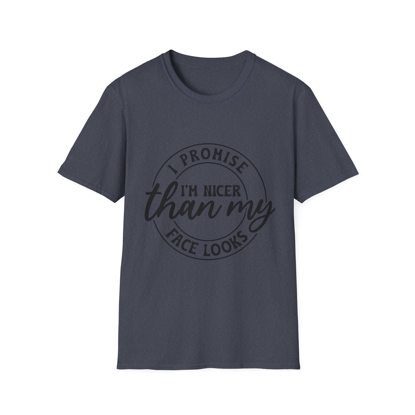 Funny Unisex Softstyle T-Shirt, Casual Tee, Gift for Friends, Humor Shirt, Quirky Fashion, Everyday Wear