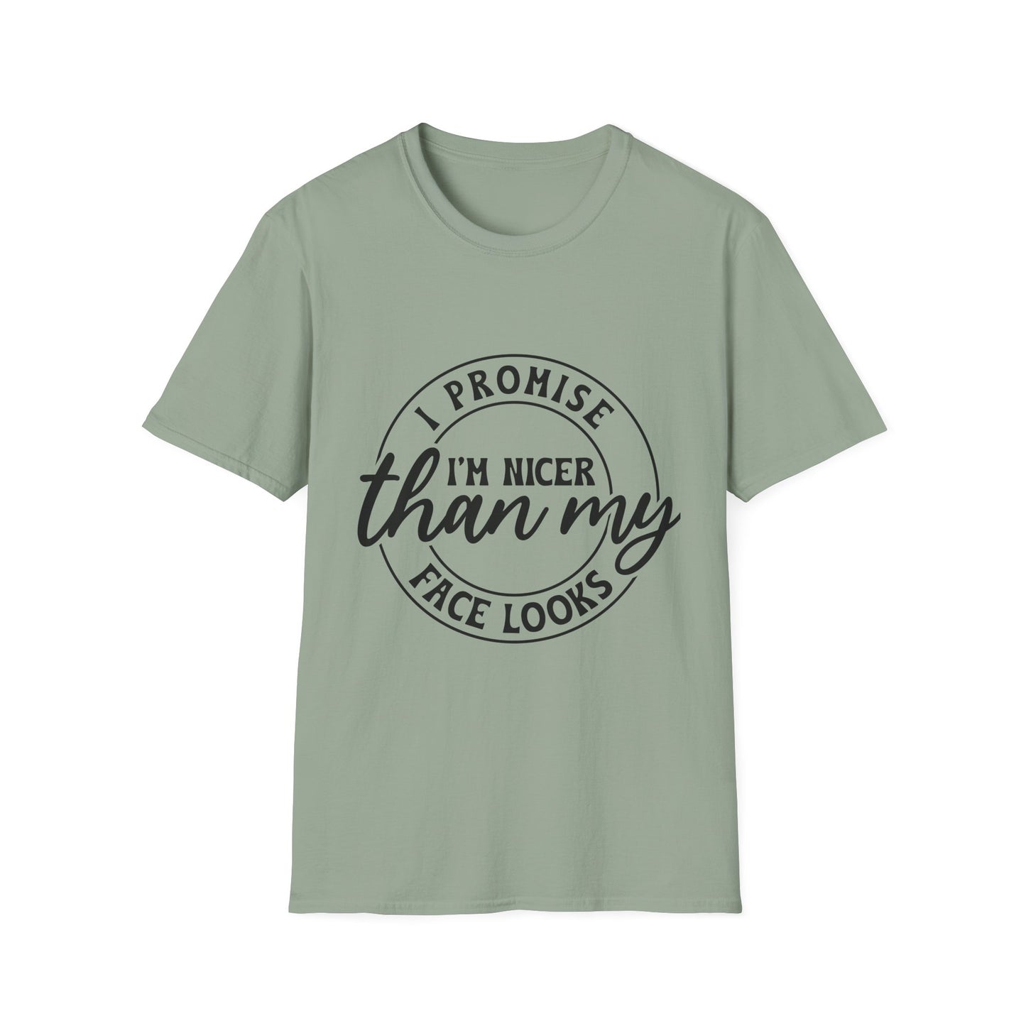 Funny Unisex Softstyle T-Shirt, Casual Tee, Gift for Friends, Humor Shirt, Quirky Fashion, Everyday Wear