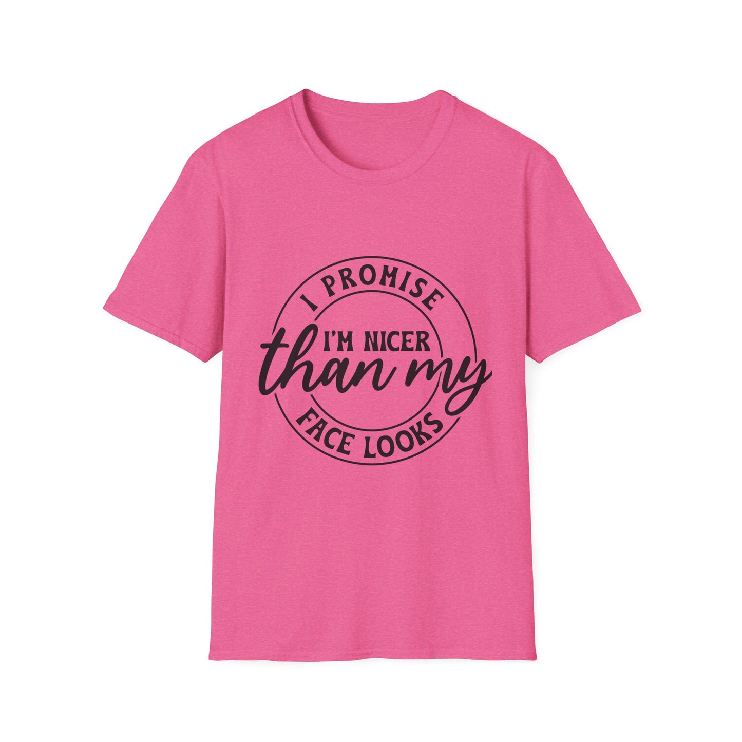 Funny Unisex Softstyle T-Shirt, Casual Tee, Gift for Friends, Humor Shirt, Quirky Fashion, Everyday Wear
