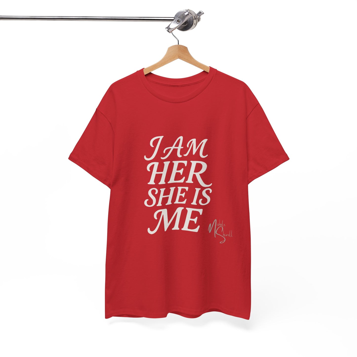Empowering Statement Tee, Unisex Heavy Cotton T-Shirt for Self-Expression, Pride Month, Gifts for Her, Equality Apparel, Casual Wear