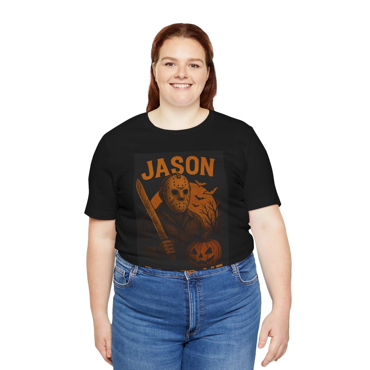 Halloween Horror Movie Tee, Funny Jason Tee, Horror Lover Gift, Unisex Graphic Shirt, Spooky Season Apparel, Gift for Horror Fans