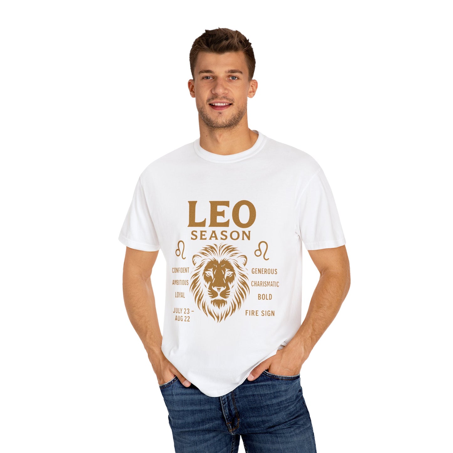 Leo Season T-Shirt | Horoscope Shirt, Unisex Tee, Zodiac Apparel, Astrology Gift, Birthday Gift