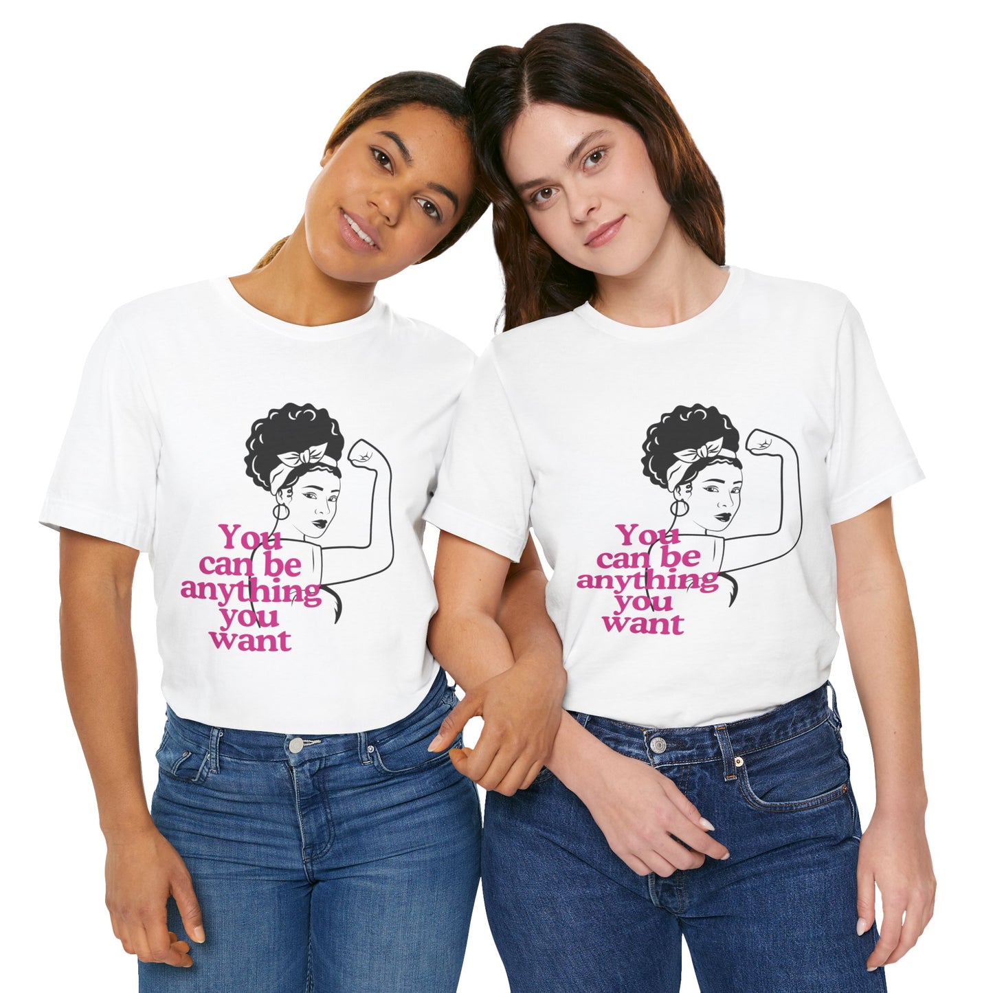 Empowering Unisex Tee, Motivational T-Shirt, Feminism Shirt, Inspirational Gift, Everyday Wear, Gift for Her