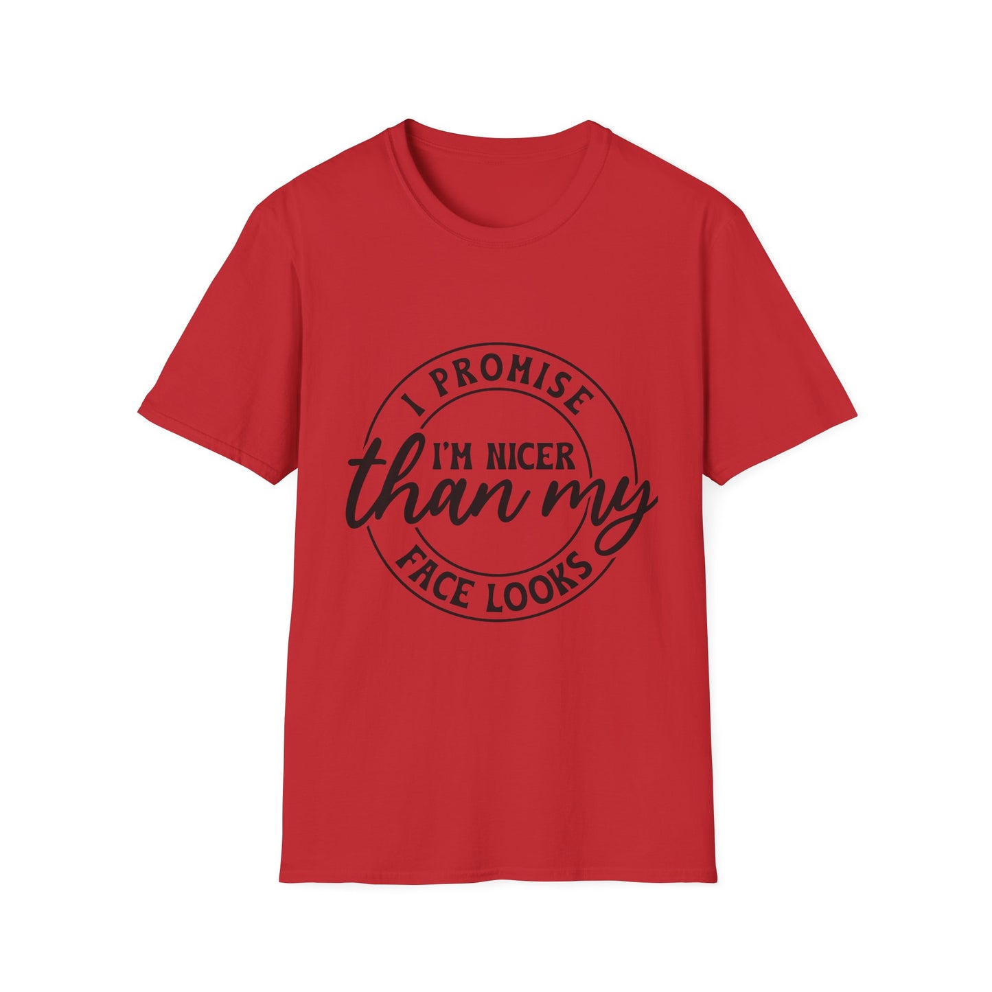 Funny Unisex Softstyle T-Shirt, Casual Tee, Gift for Friends, Humor Shirt, Quirky Fashion, Everyday Wear