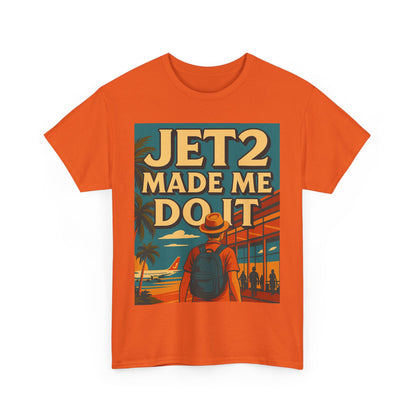 Jetsetter Unisex Heavy Cotton Tee - Travel T-Shirt, Vacation Shirt, Summer Style, Adventure Wear, Gift for Travelers
