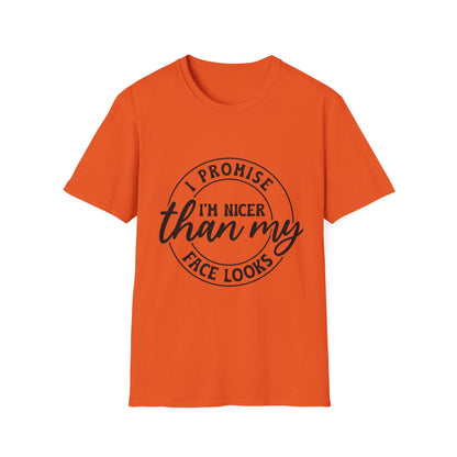 Funny Unisex Softstyle T-Shirt, Casual Tee, Gift for Friends, Humor Shirt, Quirky Fashion, Everyday Wear
