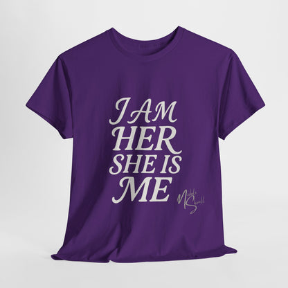 Empowering Statement Tee, Unisex Heavy Cotton T-Shirt for Self-Expression, Pride Month, Gifts for Her, Equality Apparel, Casual Wear