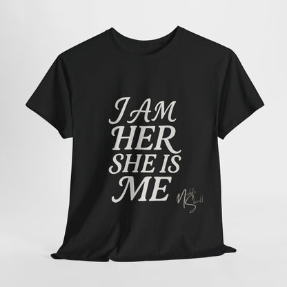 Empowering Statement Tee, Unisex Heavy Cotton T-Shirt for Self-Expression, Pride Month, Gifts for Her, Equality Apparel, Casual Wear