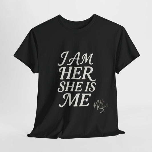Empowering Statement Tee, Unisex Heavy Cotton T-Shirt for Self-Expression, Pride Month, Gifts for Her, Equality Apparel, Casual Wear