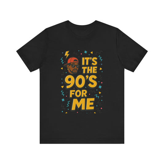 90's Nostalgia Unisex Tee - Retro Graphic T-Shirt for Music Lovers, Birthday Gifts, Casual Wear, Summer Vibes, Vintage Style