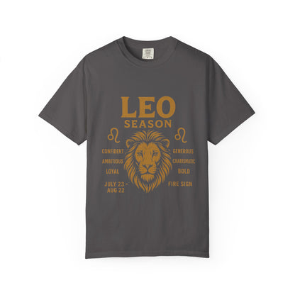 Leo Season T-Shirt | Horoscope Shirt, Unisex Tee, Zodiac Apparel, Astrology Gift, Birthday Gift