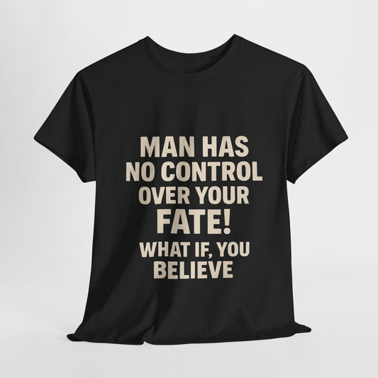 Inspirational Unisex Heavy Cotton Tee - Motivational Shirt, Believe Tee, Gift for Dreamers, Unisex Quote T-Shirt
