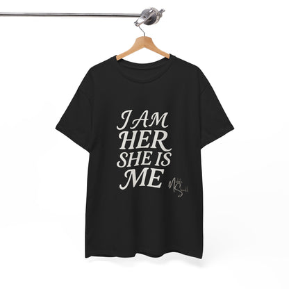 Empowering Statement Tee, Unisex Heavy Cotton T-Shirt for Self-Expression, Pride Month, Gifts for Her, Equality Apparel, Casual Wear