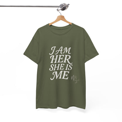 Empowering Statement Tee, Unisex Heavy Cotton T-Shirt for Self-Expression, Pride Month, Gifts for Her, Equality Apparel, Casual Wear