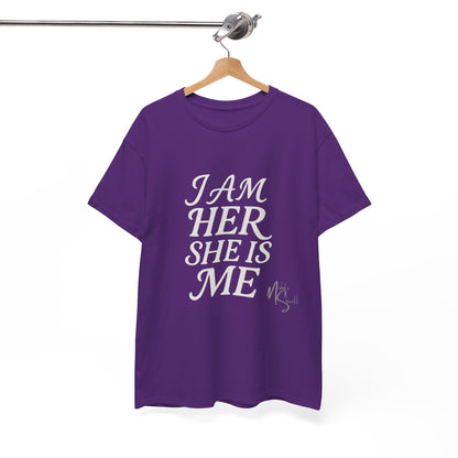 Empowering Statement Tee, Unisex Heavy Cotton T-Shirt for Self-Expression, Pride Month, Gifts for Her, Equality Apparel, Casual Wear