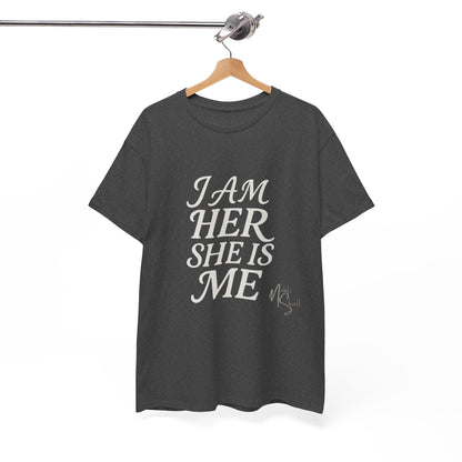 Empowering Statement Tee, Unisex Heavy Cotton T-Shirt for Self-Expression, Pride Month, Gifts for Her, Equality Apparel, Casual Wear