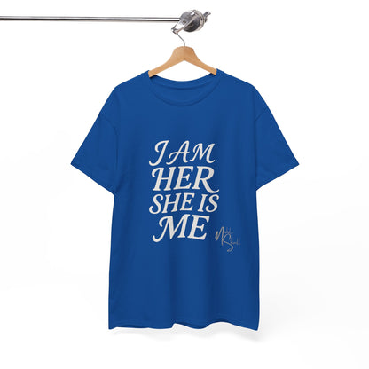 Empowering Statement Tee, Unisex Heavy Cotton T-Shirt for Self-Expression, Pride Month, Gifts for Her, Equality Apparel, Casual Wear