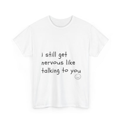 Nervous Feelings Unisex Tee, Casual Graphic T-Shirt, Gift for Friends, Relaxed Gift Idea, Everyday Wear, Conversation Starter