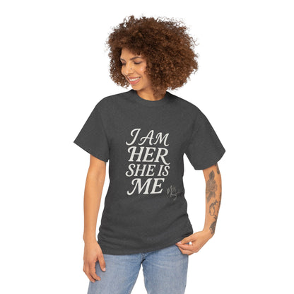 Empowering Statement Tee, Unisex Heavy Cotton T-Shirt for Self-Expression, Pride Month, Gifts for Her, Equality Apparel, Casual Wear
