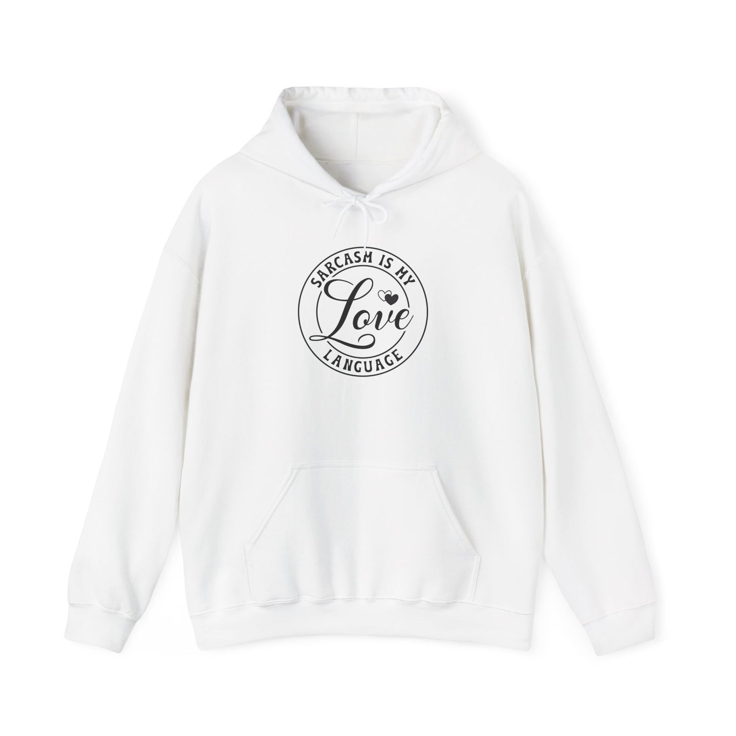 Sarcasm Is My Love Language Hoodie - Unisex Heavy Blend Sweatshirt, Gift for Sarcasm Lovers, Funny Graphic Hoodie, Casual Wear, Cozy [...]