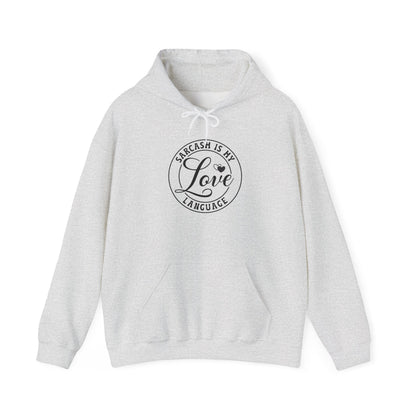 Sarcasm Is My Love Language Hoodie - Unisex Heavy Blend Sweatshirt, Gift for Sarcasm Lovers, Funny Graphic Hoodie, Casual Wear, Cozy [...]