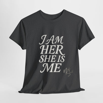 Empowering Statement Tee, Unisex Heavy Cotton T-Shirt for Self-Expression, Pride Month, Gifts for Her, Equality Apparel, Casual Wear