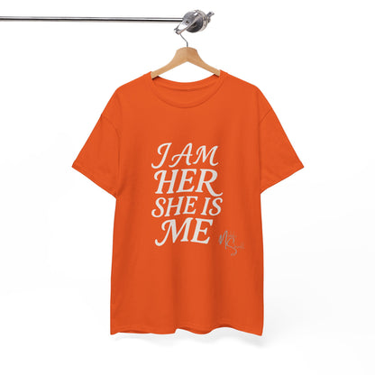 Empowering Statement Tee, Unisex Heavy Cotton T-Shirt for Self-Expression, Pride Month, Gifts for Her, Equality Apparel, Casual Wear