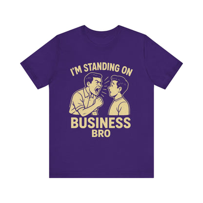 Business Bro Motivation Tee | Unisex Jersey Short Sleeve T-Shirt, Funny Gift for Entrepreneurs, Office Humor Shirt, Business Quote [...]