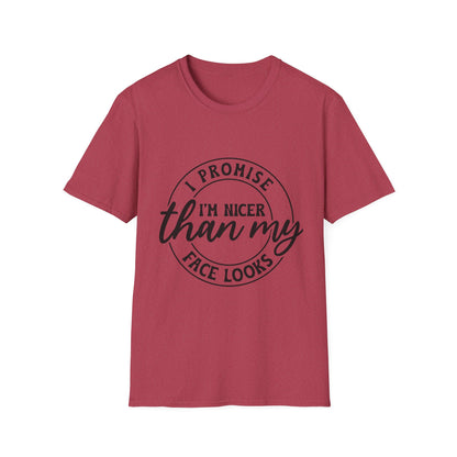 Funny Unisex Softstyle T-Shirt, Casual Tee, Gift for Friends, Humor Shirt, Quirky Fashion, Everyday Wear