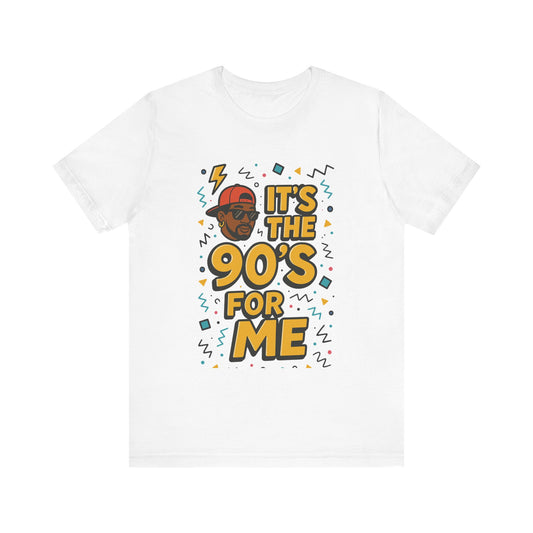 90's Nostalgia Unisex Tee - Retro Graphic T-Shirt for Music Lovers, Birthday Gifts, Casual Wear, Summer Vibes, Vintage Style