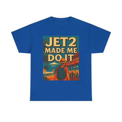 Jetsetter Unisex Heavy Cotton Tee - Travel T-Shirt, Vacation Shirt, Summer Style, Adventure Wear, Gift for Travelers