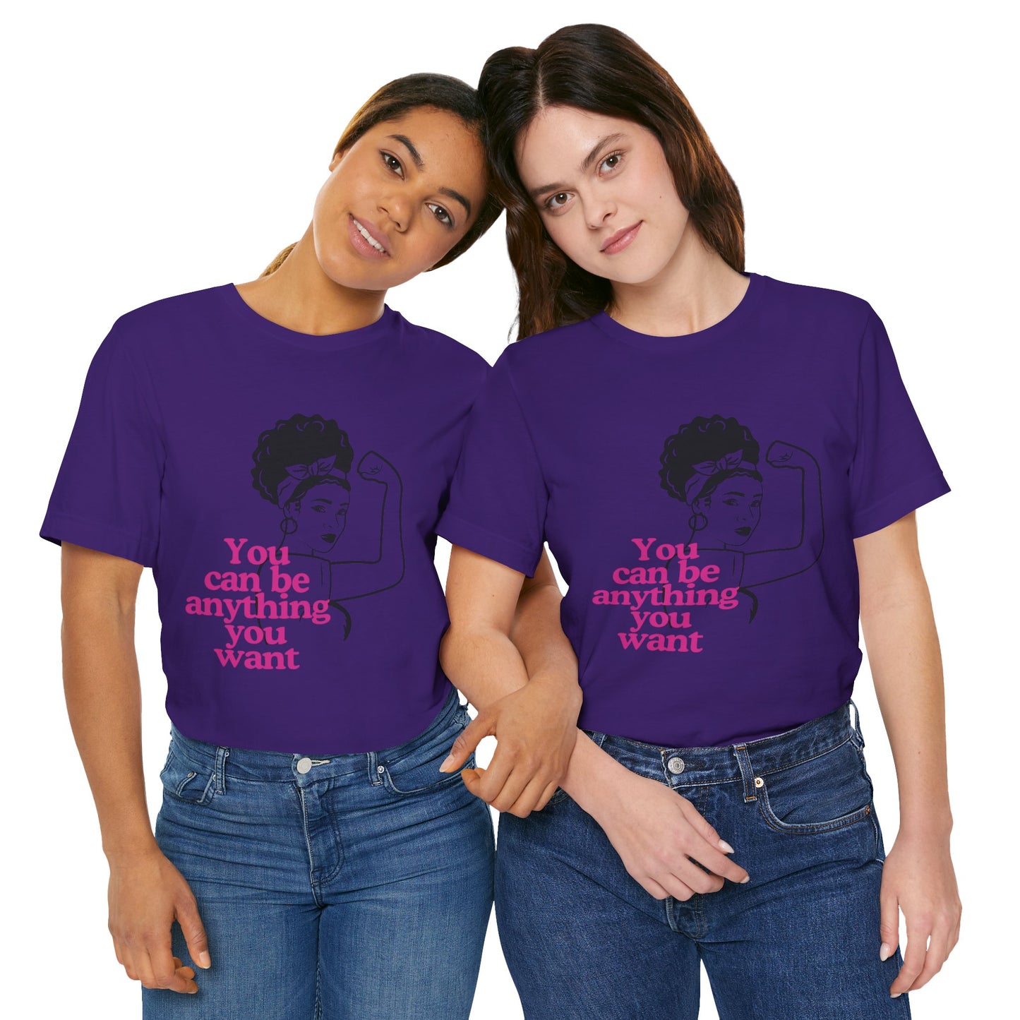 Empowering Unisex Tee, Motivational T-Shirt, Feminism Shirt, Inspirational Gift, Everyday Wear, Gift for Her