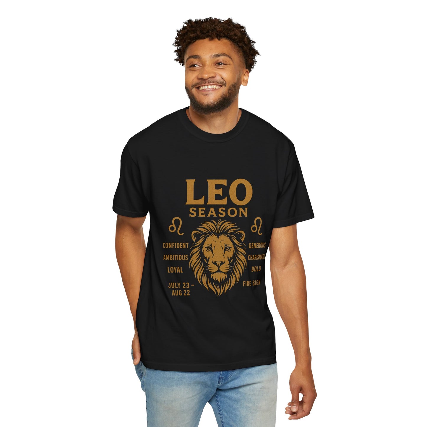 Leo Season T-Shirt | Horoscope Shirt, Unisex Tee, Zodiac Apparel, Astrology Gift, Birthday Gift